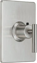 California Faucets Tiburon Solo Guarnición Termostática StyleTherm de 3/4" - Manija de Palanca
