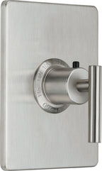 California Faucets Tiburon Solo Guarnición Termostática StyleTherm de 3/4" - Manija de Palanca