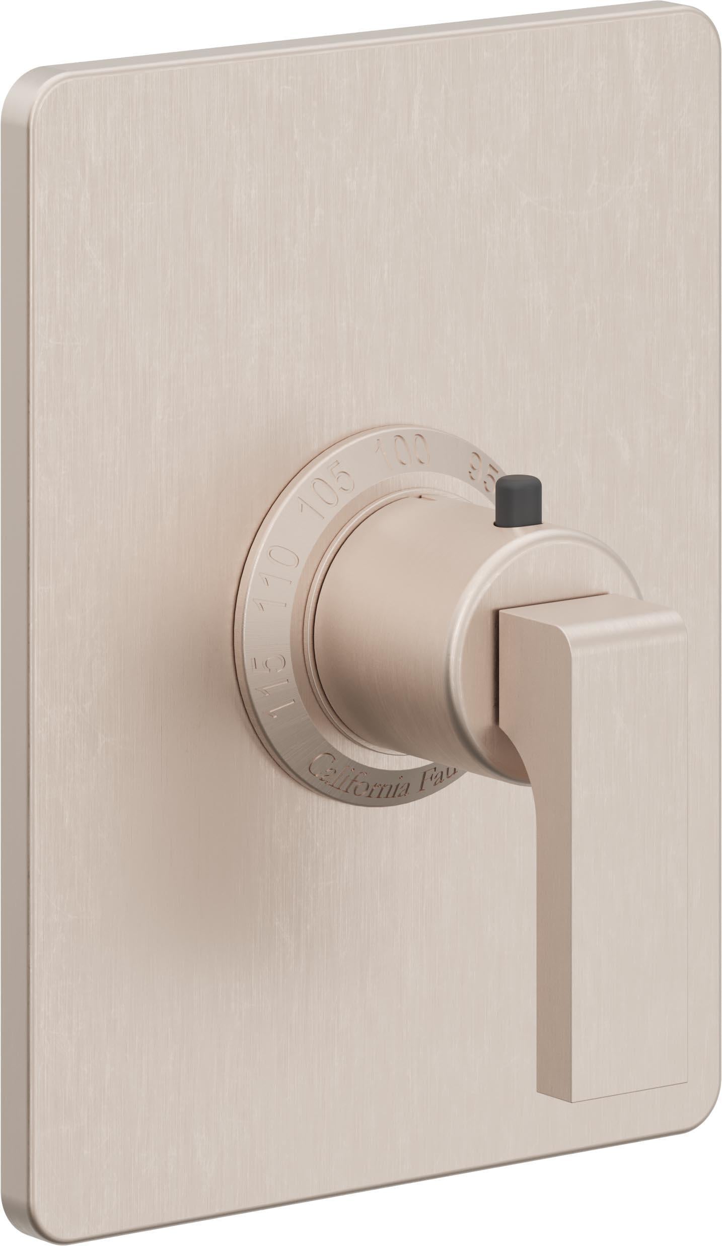 California Faucets Solimar Rectangular StyleTherm Plates