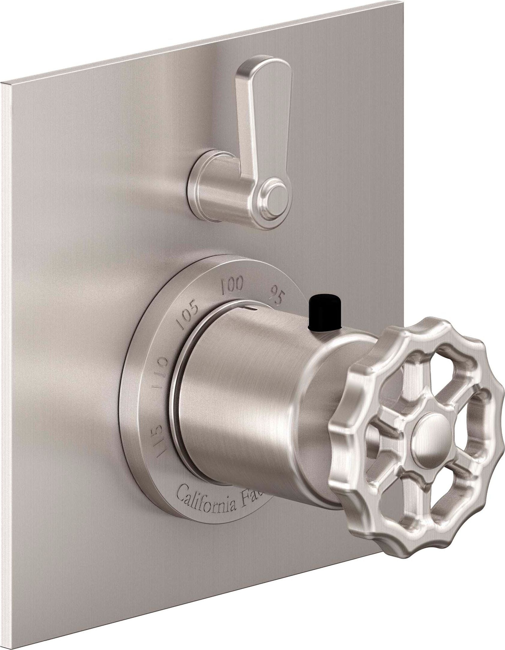 California Faucets Descanso Works Flat StyleTherm Plates
