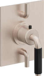 California Faucets Cayucos StyleTherm con Control de Volumen Doble - Palanca Art Deco
