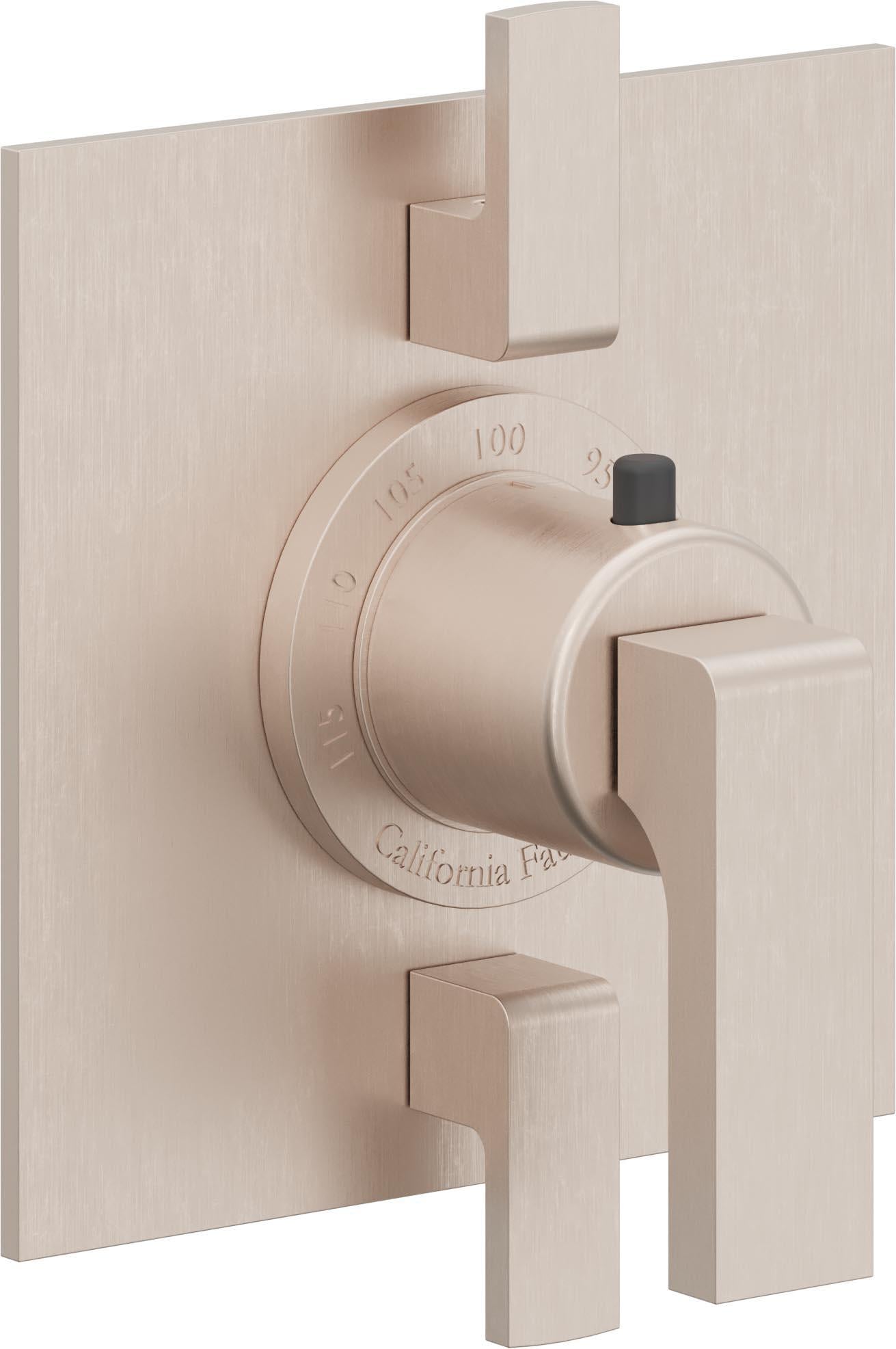 California Faucets Solimar Flat StyleTherm Plates