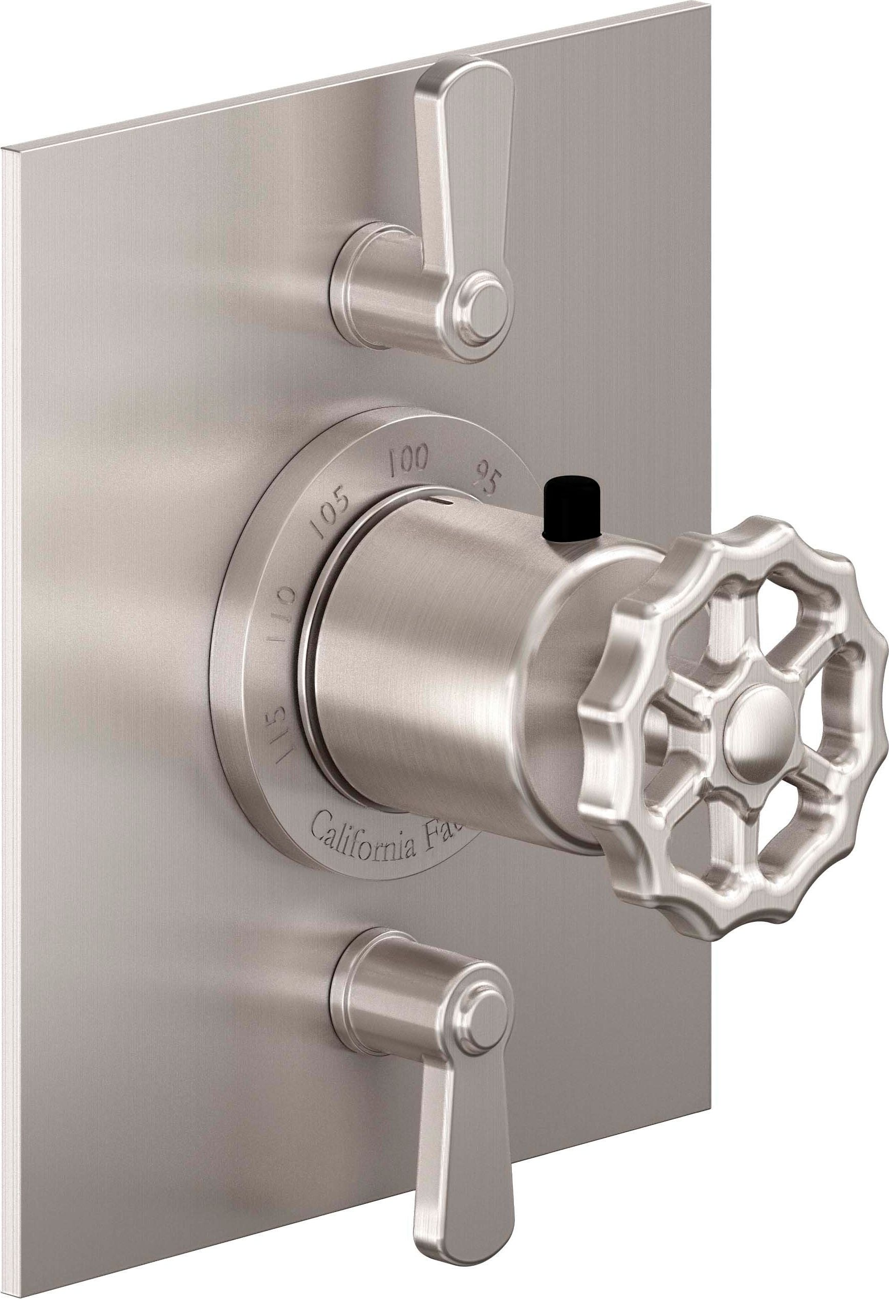 California Faucets Descanso Works Flat StyleTherm Plates