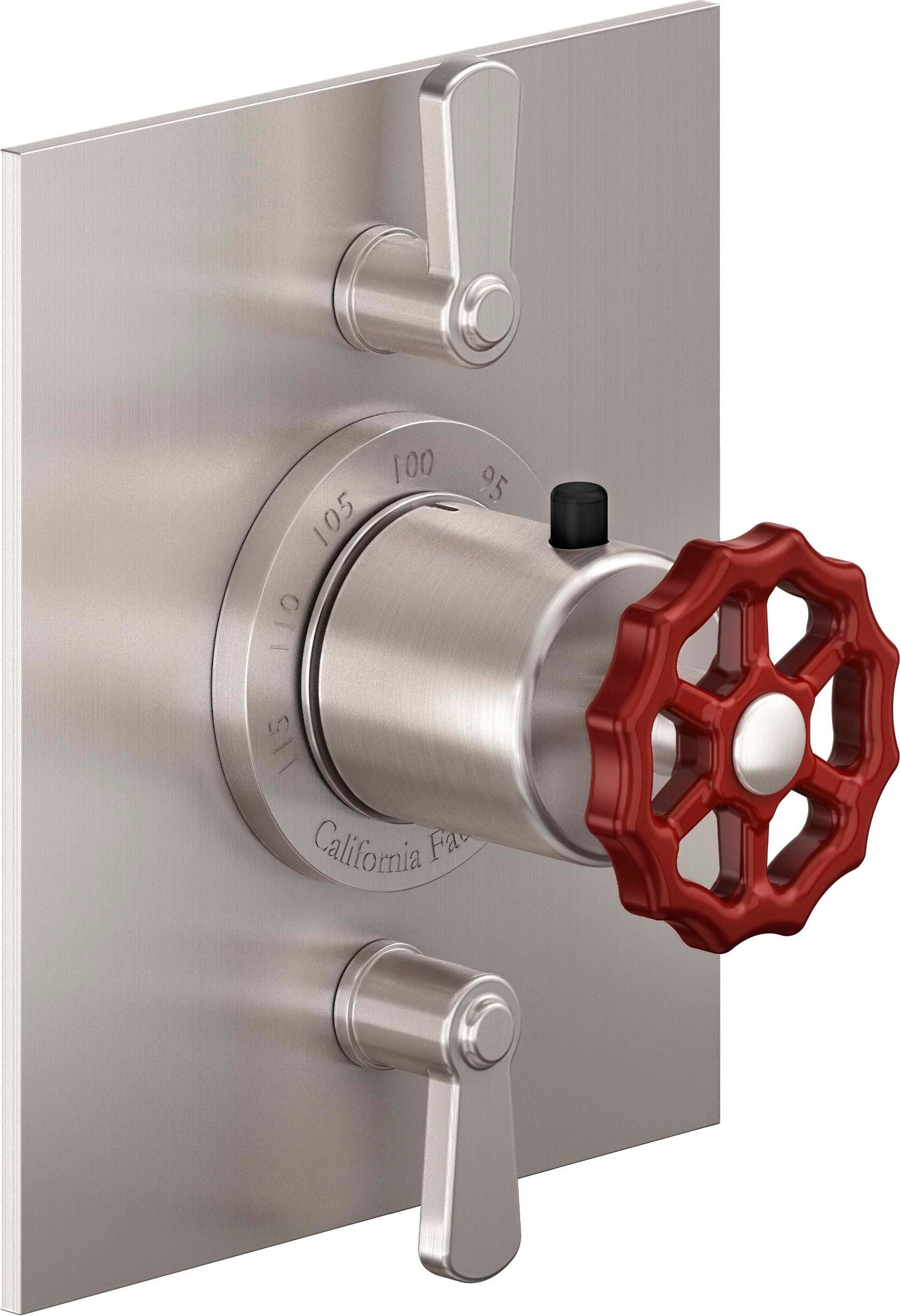 California Faucets Descanso Works Flat StyleTherm Plates