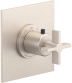 California Faucets Cayucos StyleTherm Termostático de 3/4" - Manija de Cruz