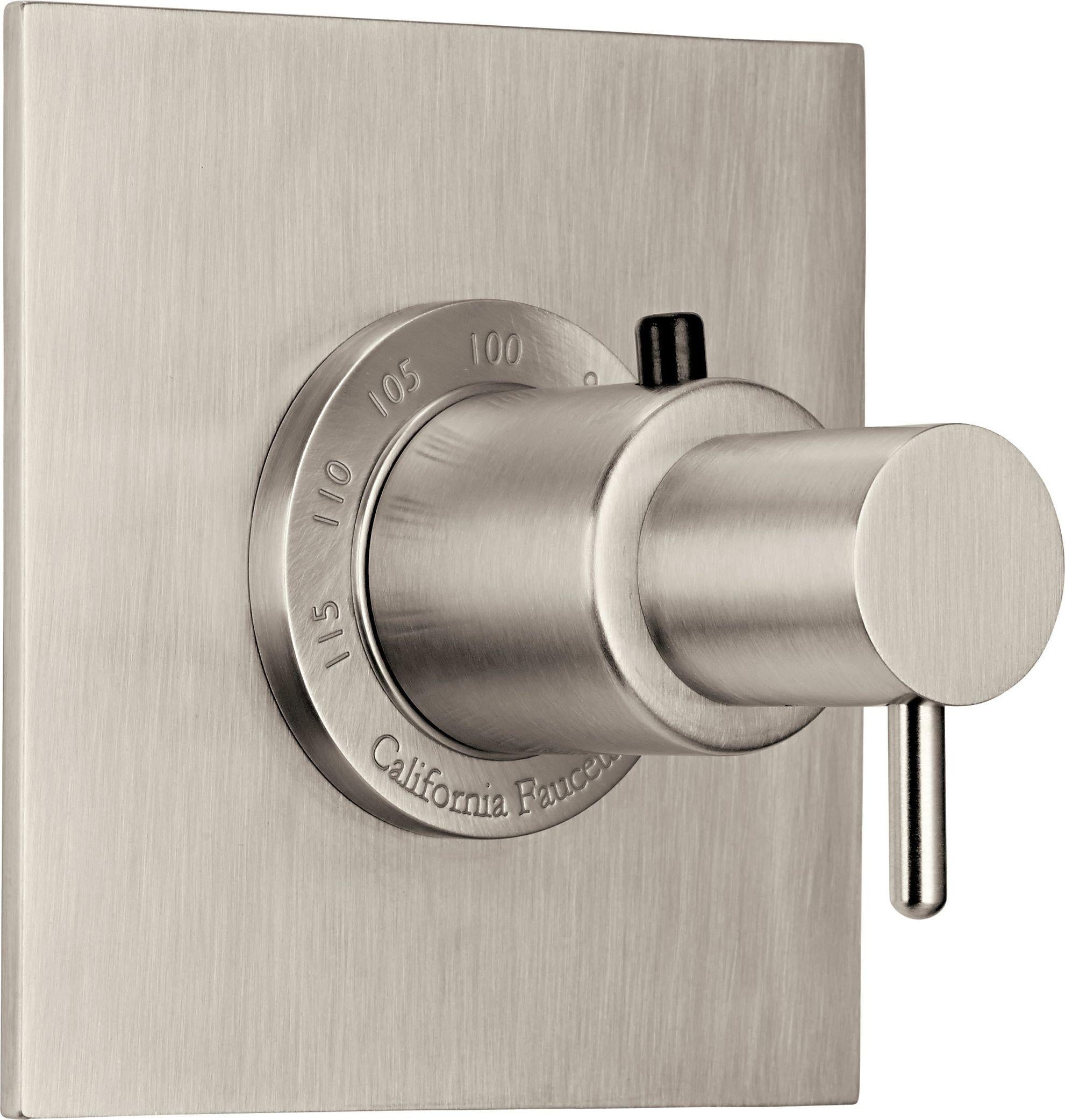 California Faucets Avalon Flat StyleTherm Plates