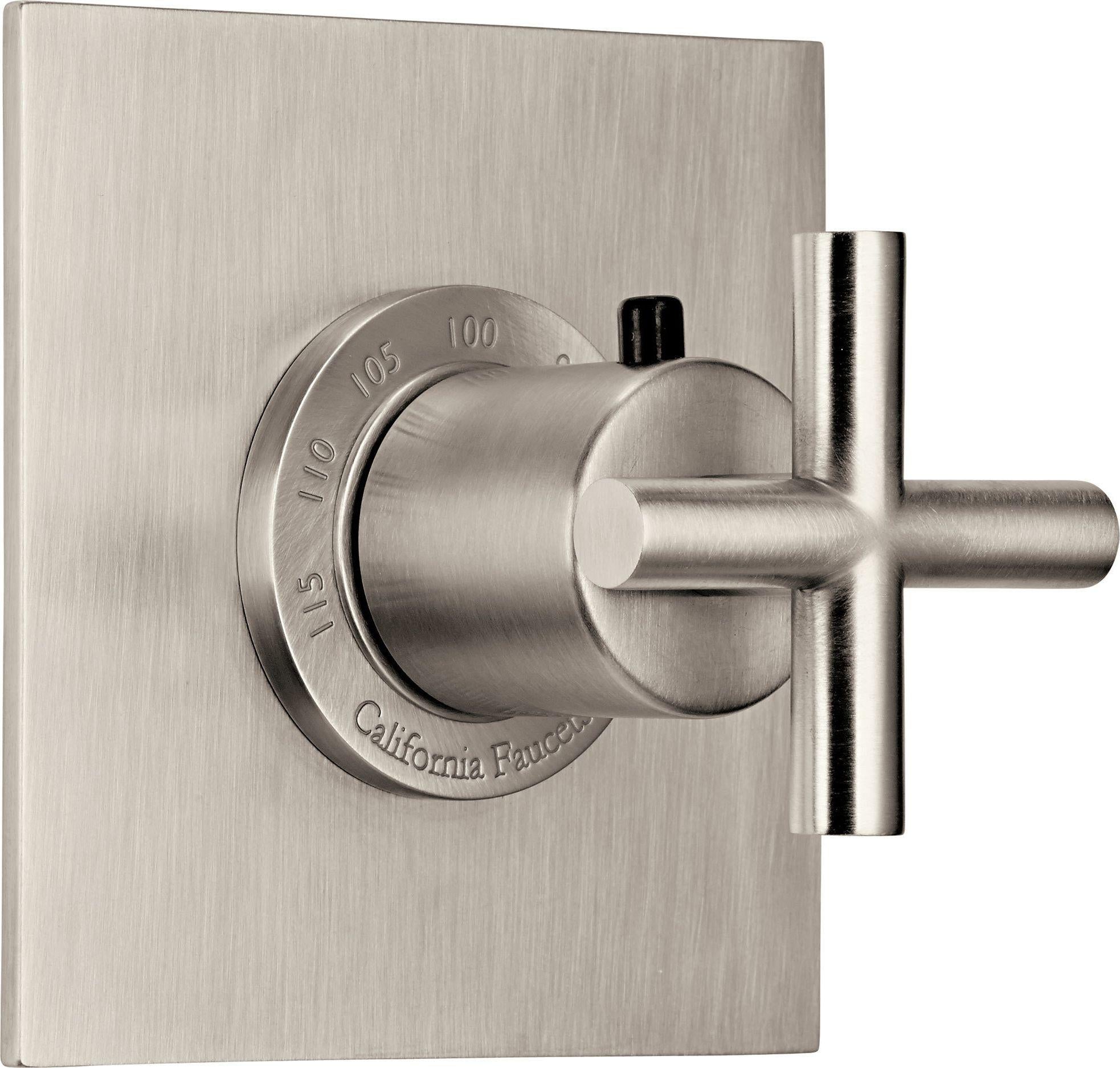 California Faucets Tiburon Flat StyleTherm Plates