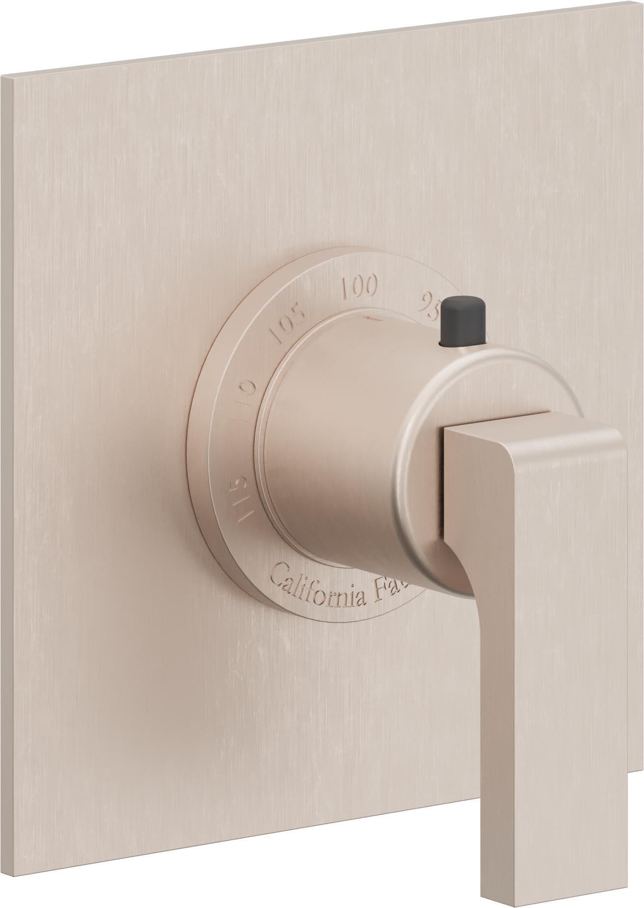 California Faucets Solimar Flat StyleTherm Plates
