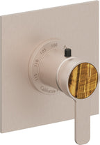 California Faucets Capitola StyleTherm Termostático de 3/4" - Placa Plana - Níquel Satinado