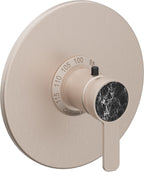 California Faucets Capitola StyleTherm Termostático de 3/4" - Placa Redonda - Níquel Satinado