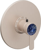 California Faucets Capitola StyleTherm Termostático de 3/4" - Placa Redonda - Níquel Satinado