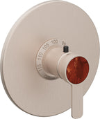 California Faucets Capitola StyleTherm Termostático de 3/4" - Placa Redonda - Níquel Satinado