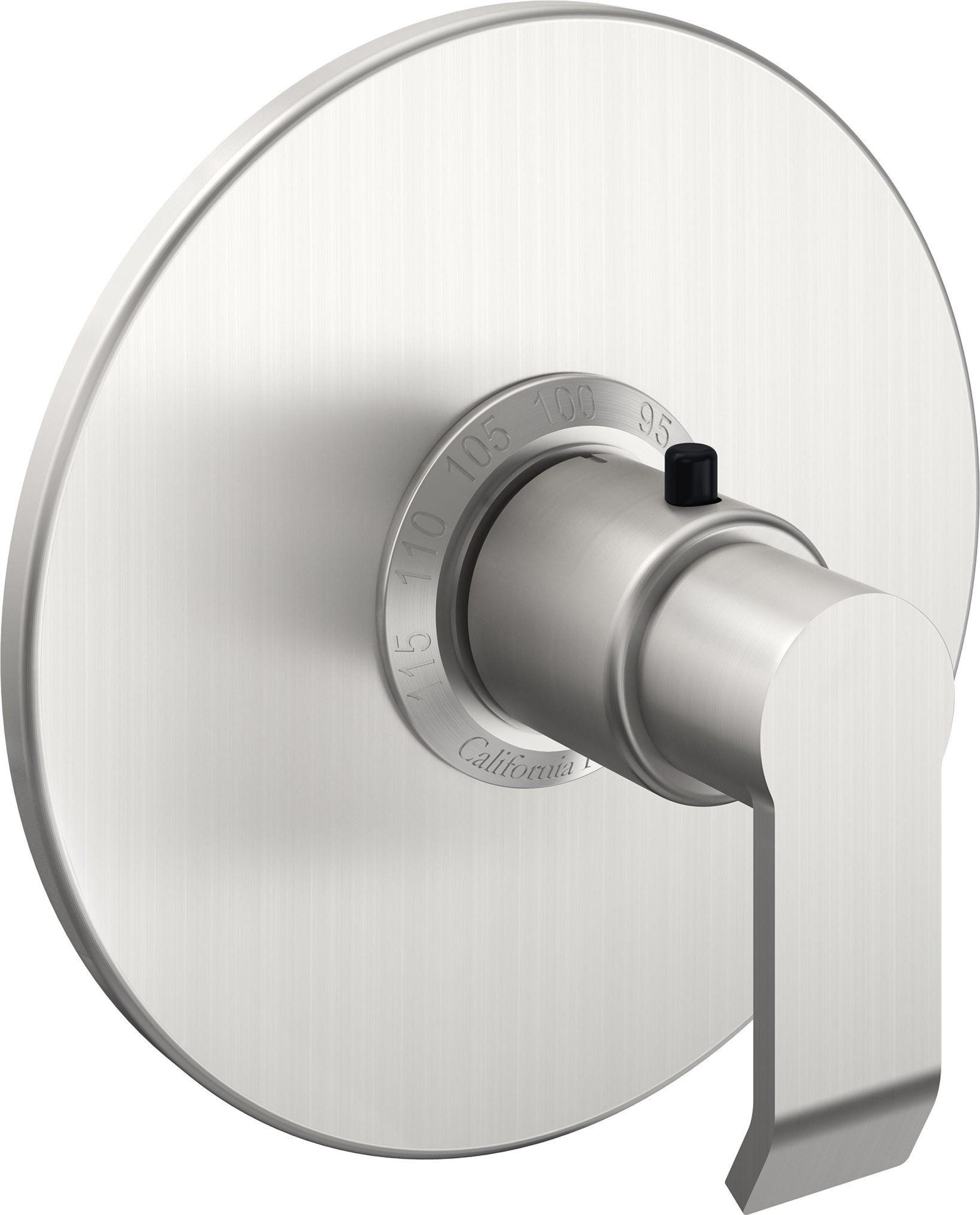 California Faucets Libretto StyleTherm Termostático de 3/4" - Placa Redonda