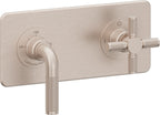 California Faucets Descanso StyleTherm Vista™ - Placa Cuadrada Sencilla (9" x 4")