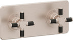 California Faucets Descanso StyleTherm Vista™ - Placa Cuadrada Sencilla (9" x 4")