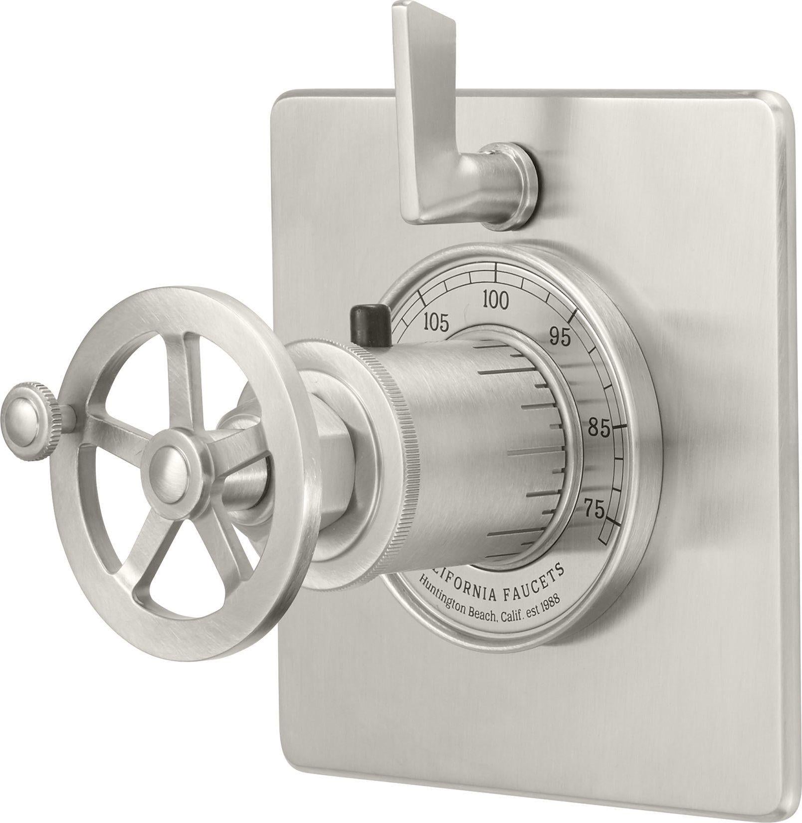California Faucets Steampunk Bay Flat StyleTherm Plates