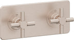 California Faucets Descanso StyleTherm Vista™ - Placa Cuadrada Sencilla (9" x 4")