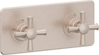 California Faucets Miramar StyleTherm Vista™ - Placa Cuadrada Sencilla (9" x 4")