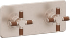 California Faucets Descanso StyleTherm Vista™ - Placa Cuadrada Sencilla (9" x 4")