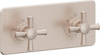California Faucets Miramar StyleTherm Vista™ - Placa Cuadrada Sencilla (9" x 4")