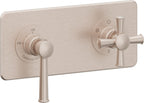 California Faucets Miramar StyleTherm Vista™ - Placa Cuadrada Sencilla (9" x 4")