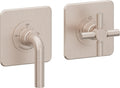 California Faucets Descanso StyleTherm Vista™ - Dos Placas Cuadradas (4" x 4" c/u)