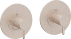 California Faucets Avalon StyleTherm Vista™ - Dos Placas Redondas (4" c/u)
