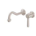 California Faucets Montecito Llave de Lavabo de Pared de Una Llave - Satin Nickel