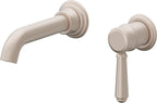 California Faucets Coronado Llave de Lavabo de Pared de Una Llave - Satin Nickel