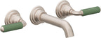 California Faucets Del Mar Llave de Lavabo de Pared de Dos Llaves