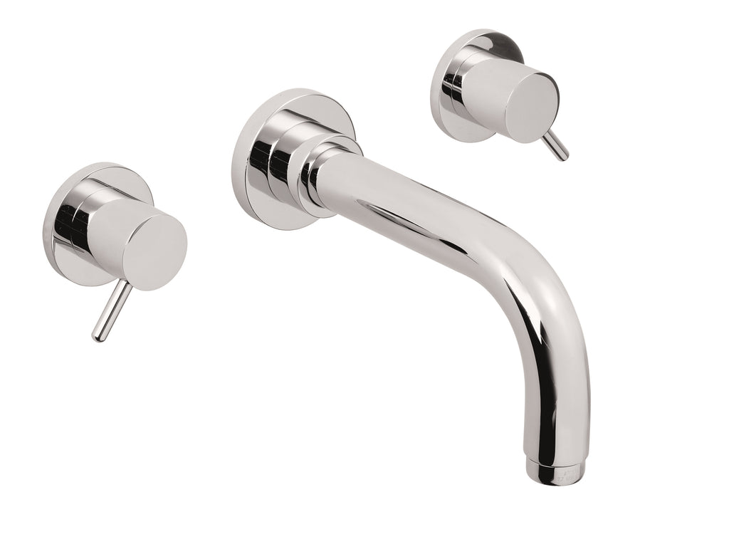 California Faucets Avalon Llave de Pared de Dos Manijas para Lavabo Solamente