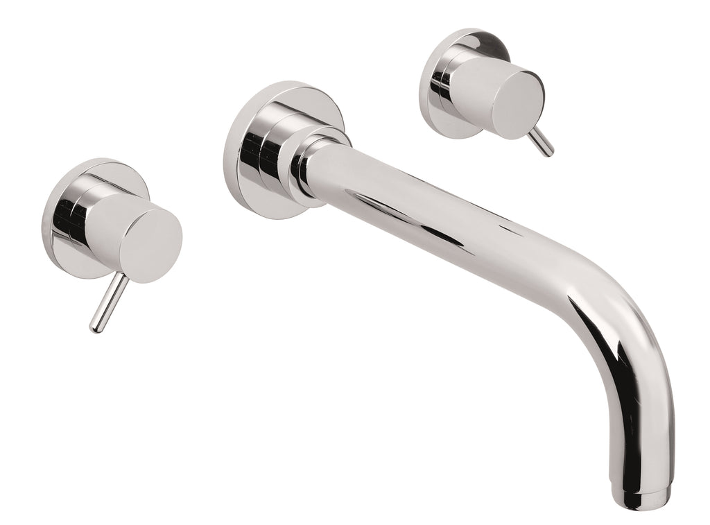 California Faucets Avalon Llave de Pared de Dos Manijas para Lavabo Solamente