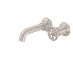 California Faucets Descanso Works Llave de Lavabo de Pared de Una Llave - Satin Nickel