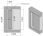 TS-SFP-58-134 — dibujo de especificaciones y dimensiones