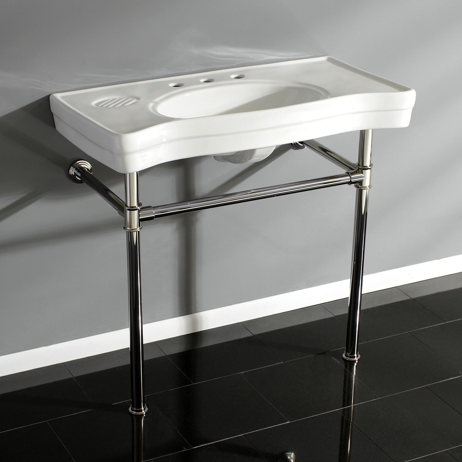 Kingston Brass Imperial lavabo consola — vista