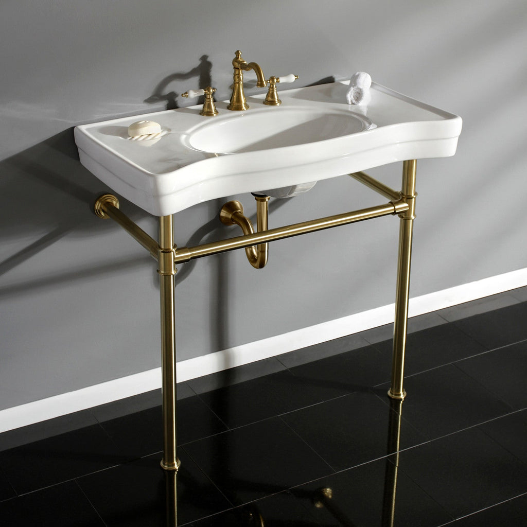 Kingston Brass Imperial lavabo consola — vista