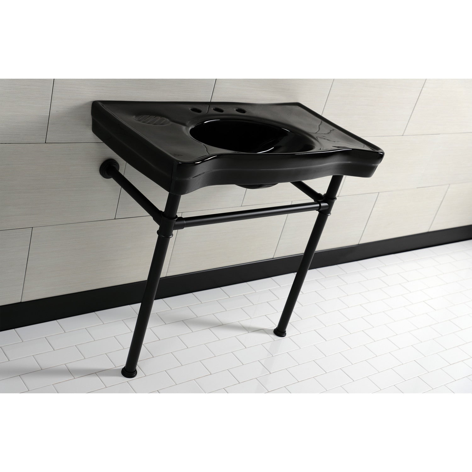 Kingston Brass Imperial lavabo consola — vista