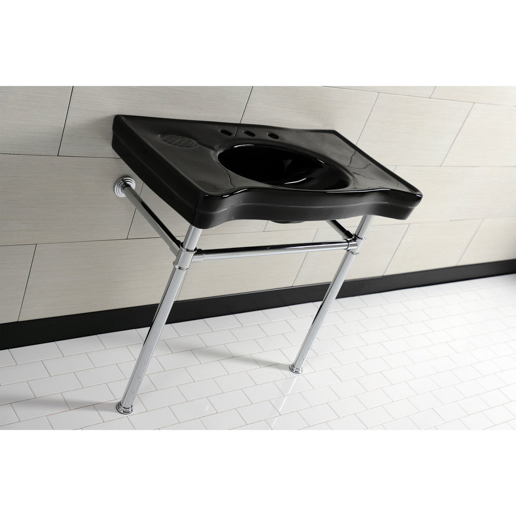 Kingston Brass Imperial lavabo consola — vista