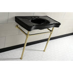 Kingston Brass Imperial lavabo consola — vista