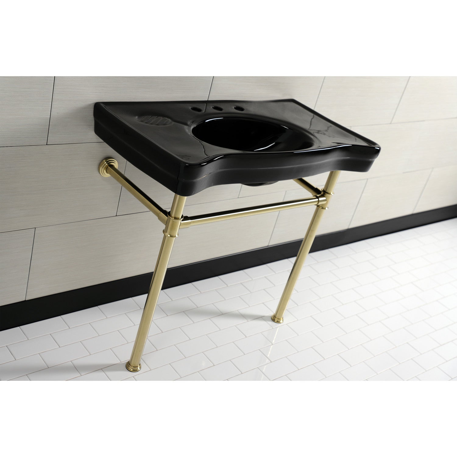 Kingston Brass Imperial lavabo consola — vista