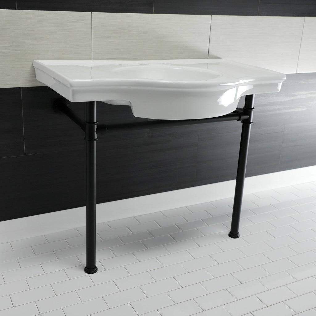 Kingston Brass Templeton lavabo consola — vista
