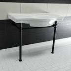 Kingston Brass Templeton lavabo consola — vista