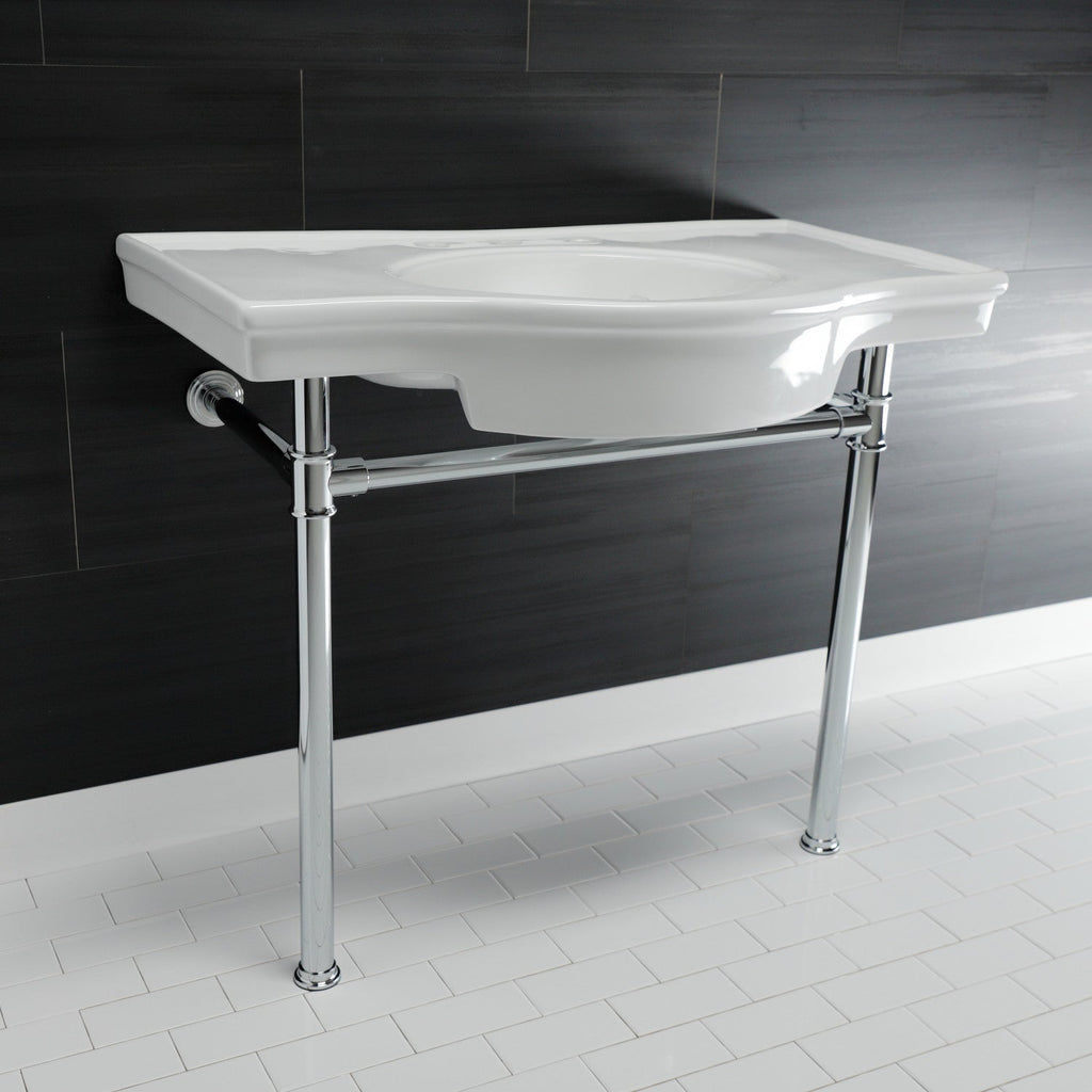 Kingston Brass Templeton lavabo consola — vista