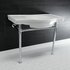 Kingston Brass Templeton lavabo consola — vista