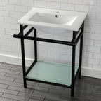 Kingston Brass Sheridan lavabo consola — vista