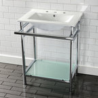 Kingston Brass Sheridan lavabo consola — vista