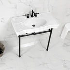 Kingston Brass Bristol lavabo consola — vista