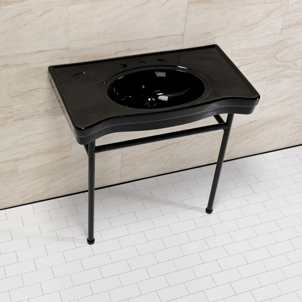 Kingston Brass Bristol lavabo consola — vista