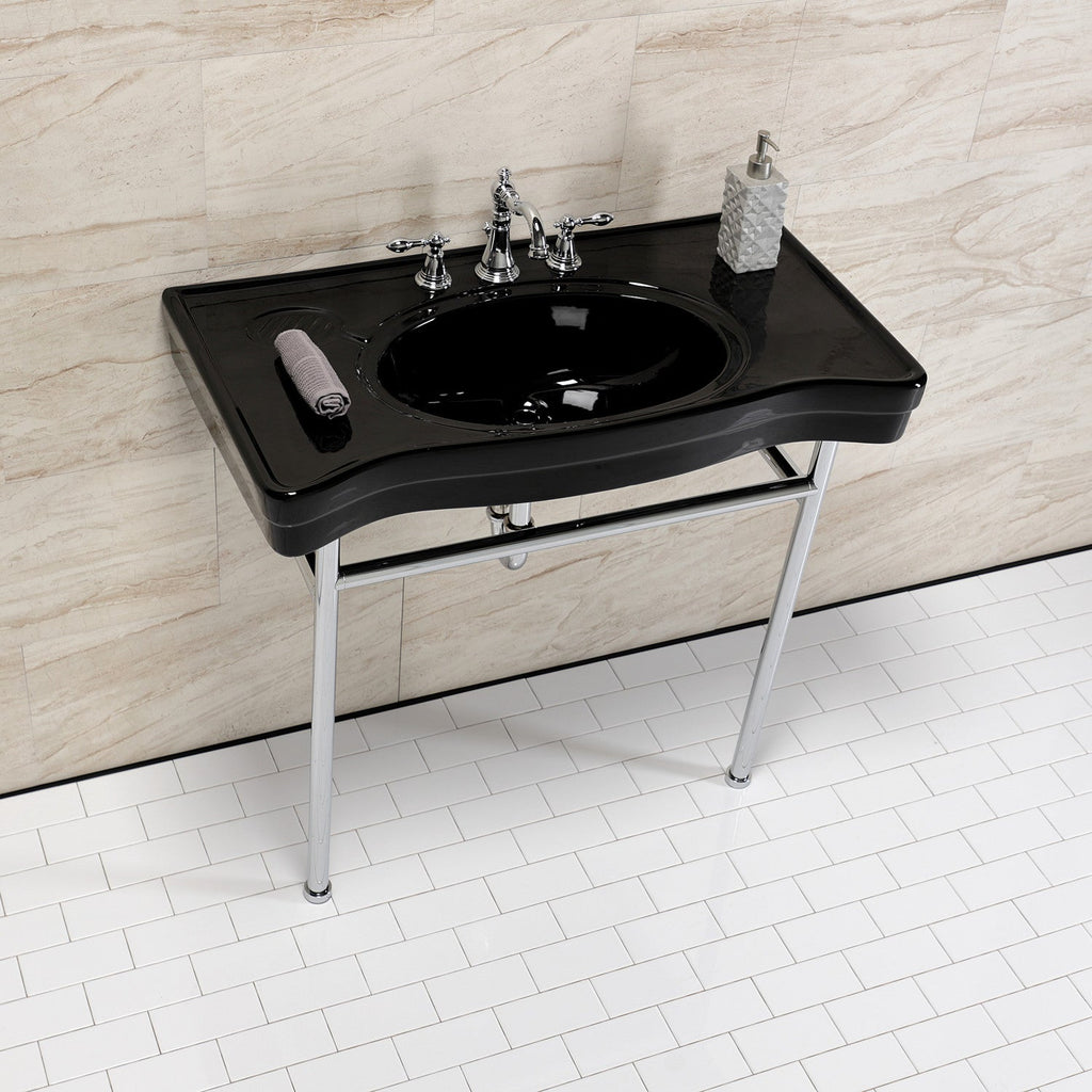 Kingston Brass Bristol lavabo consola — vista