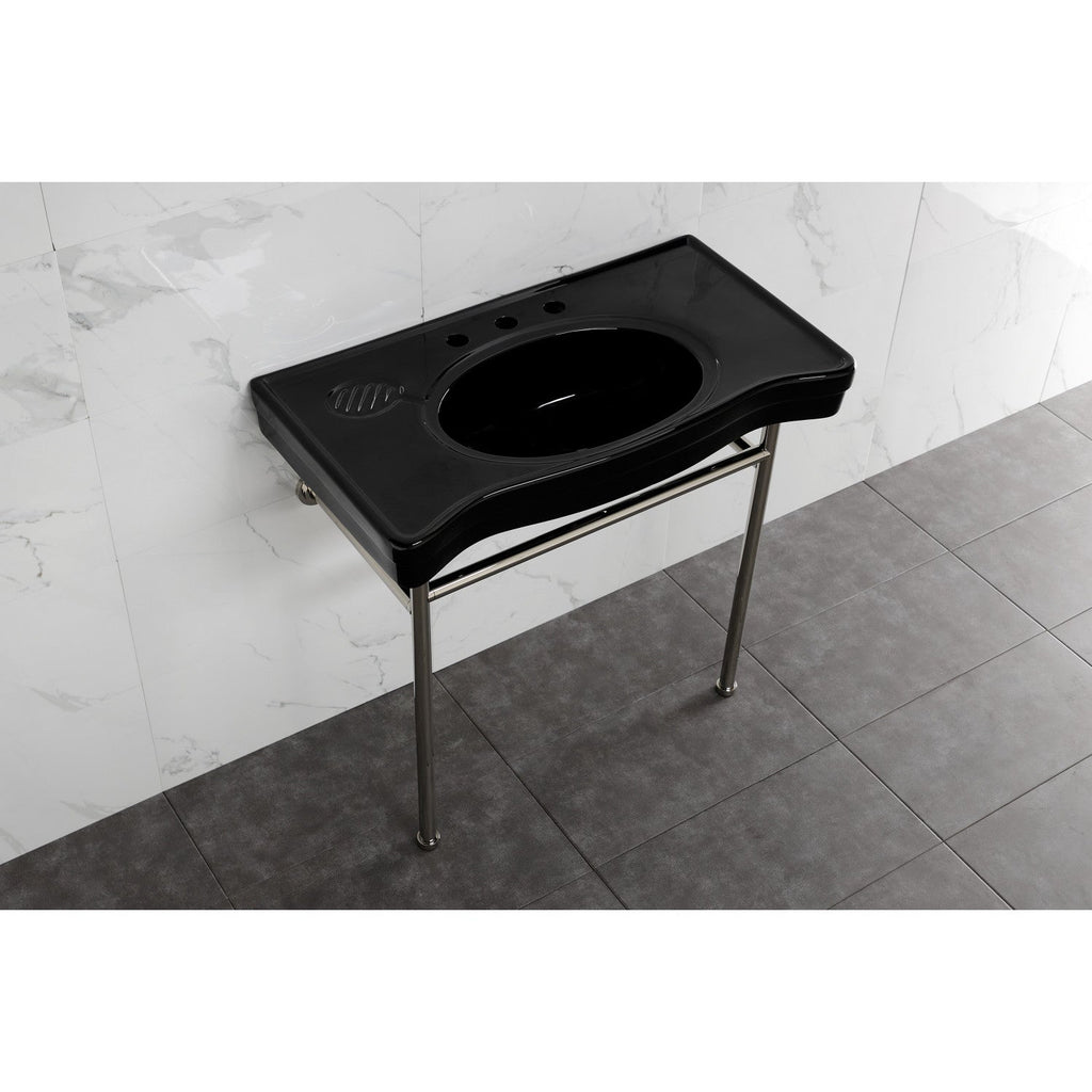 Kingston Brass Bristol lavabo consola — vista